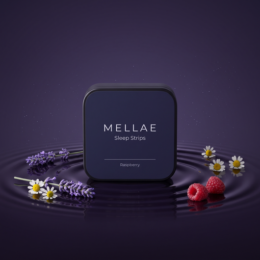 Mellae Sleep Strips raspberry tin