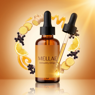 Mellae Immunity Drops: Daily Adaptogens