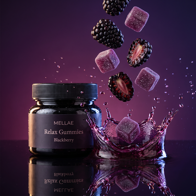 Blackberry gummy splash